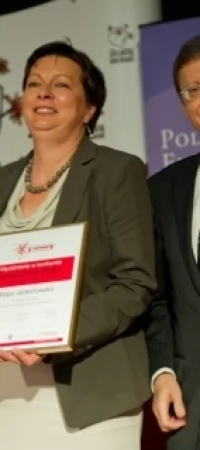 Waja Jabłonowska (w środku) w ub. roku zdobyła prestiżowe wyróżnienie Newsweeka