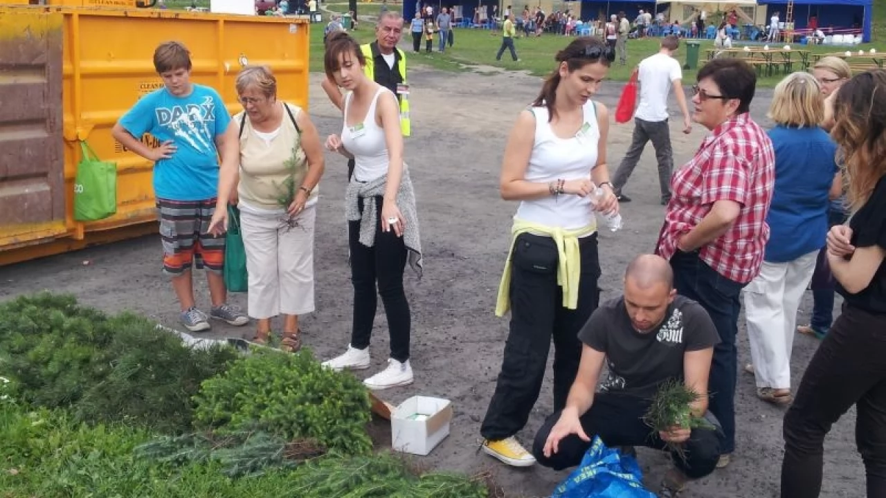 Piknik Eko 24 - mieszkańcy uczyli się segregacji odpadów