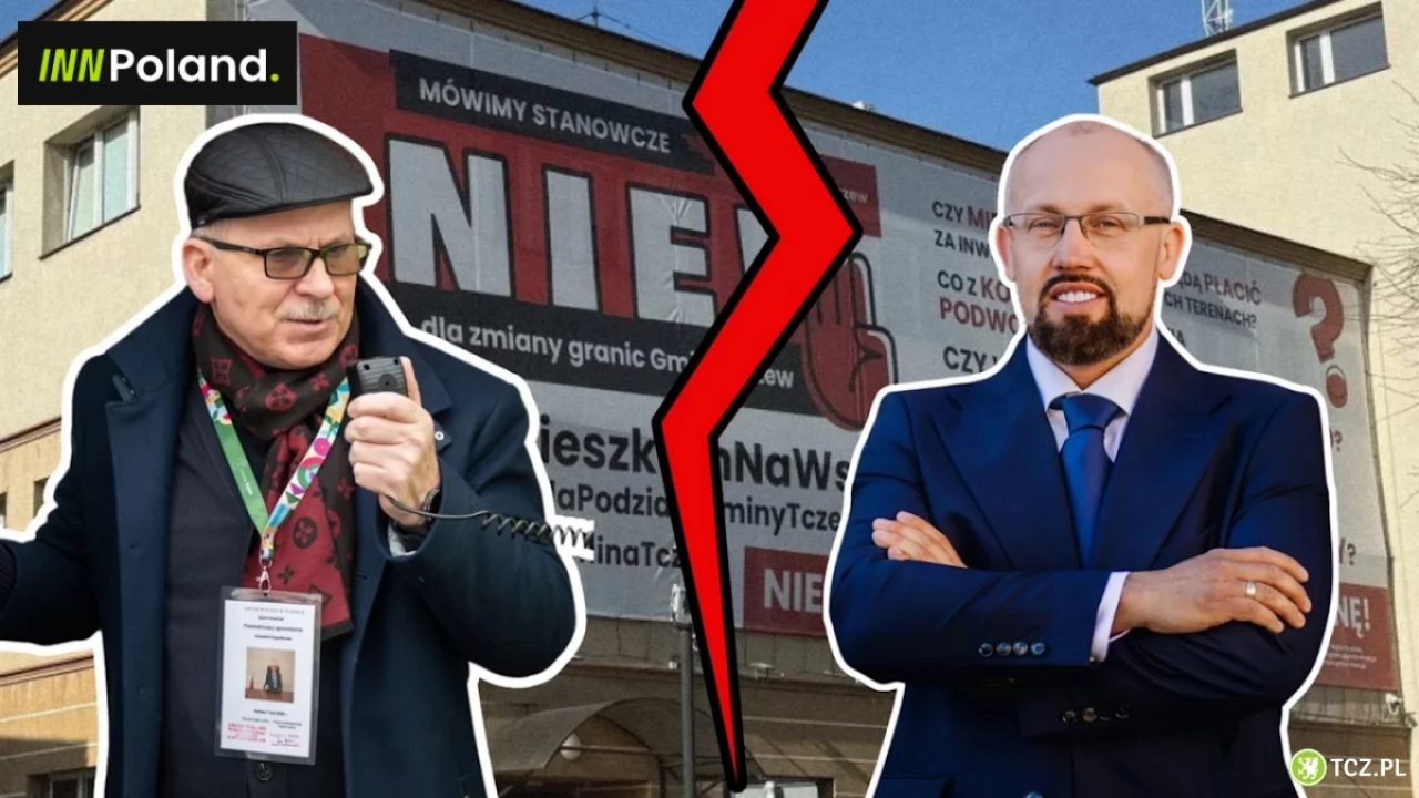 INN Poland: "Wojna banerowa w Tczewie. Samorządowcy żrą się tak ostro, że zaraz postawią mury"