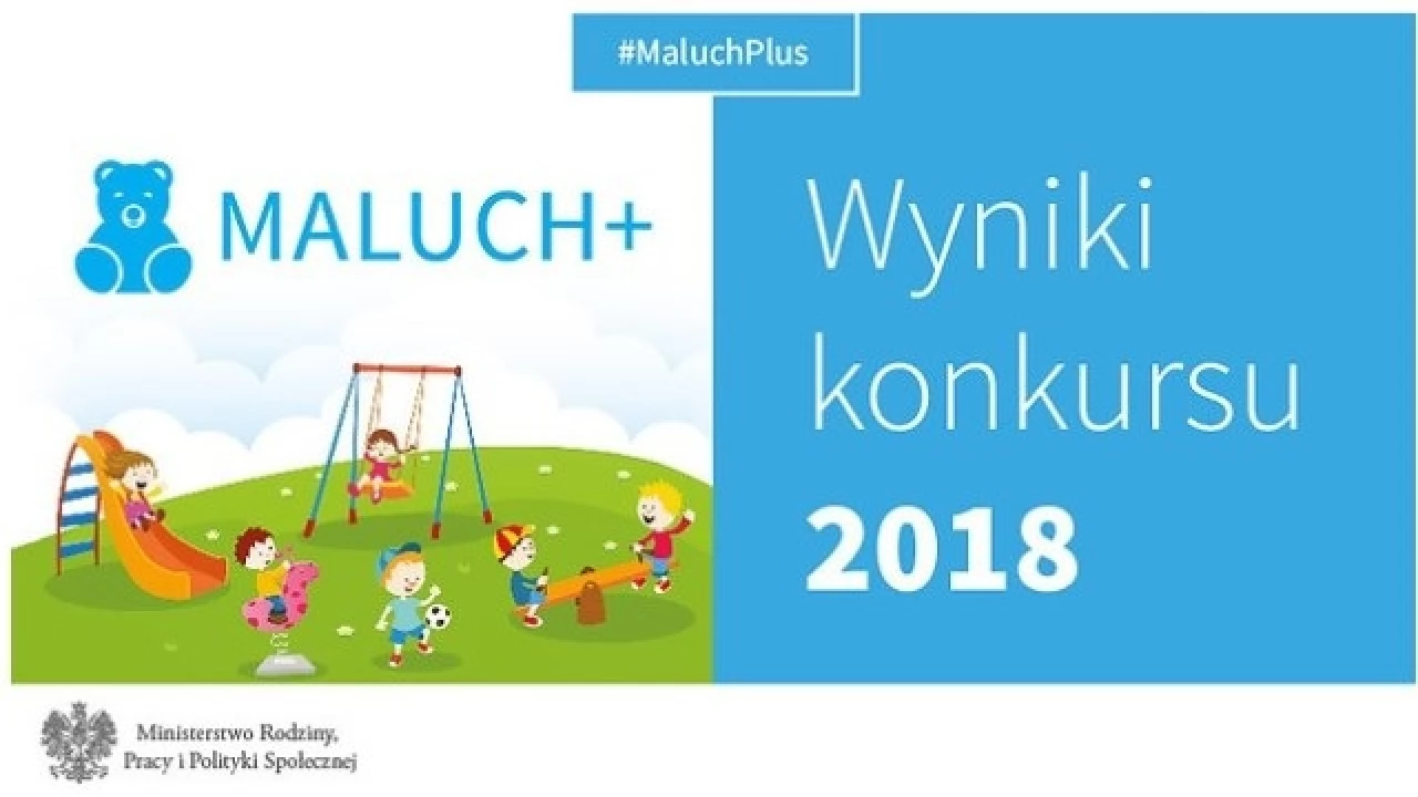 Gmina Pelplin z dofinansowaniem z programu "Maluch+" edycja 2018