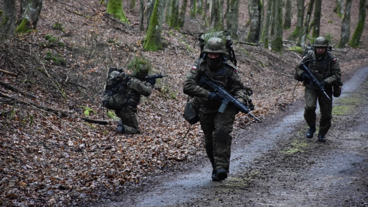 Wcielenie terytorialsów w malborskim 71 blp