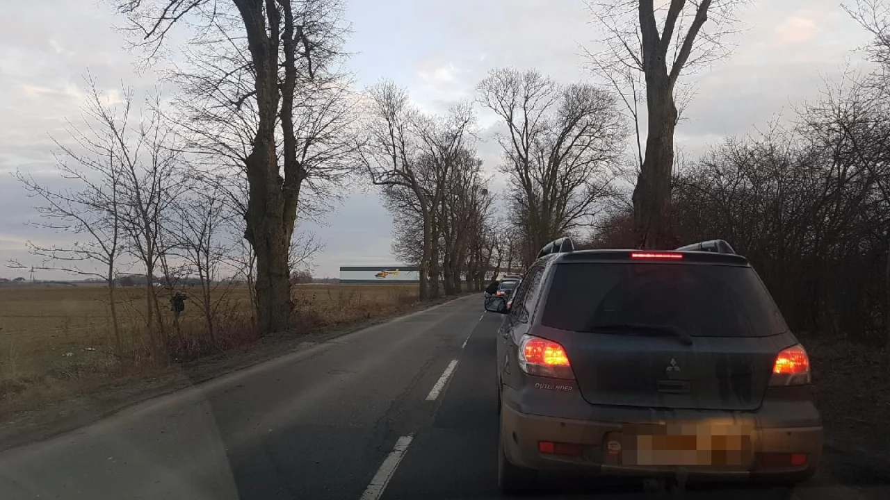 Śmigłowiec LPR lądował w okolicy zakładu Huber+Suhner
