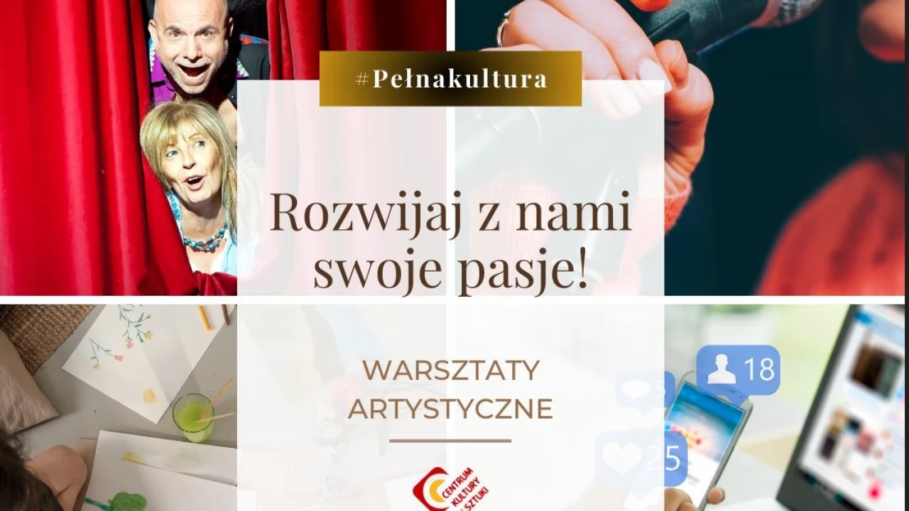 Warsztaty artystyczne w CKiS - informacje o naborze