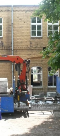 W budynku trwają prace adaptacyjne