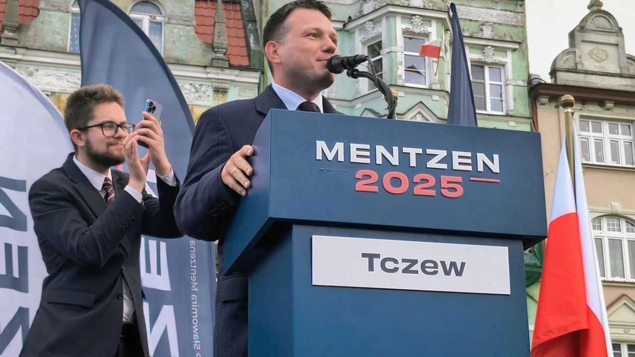Sławomir Mentzen w Tczewie "Klasa polityczna nam nie wyszła"