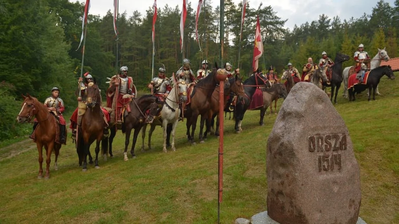 Gniewska husaria upamiętniła 500. rocznicę bitwy pod Orszą