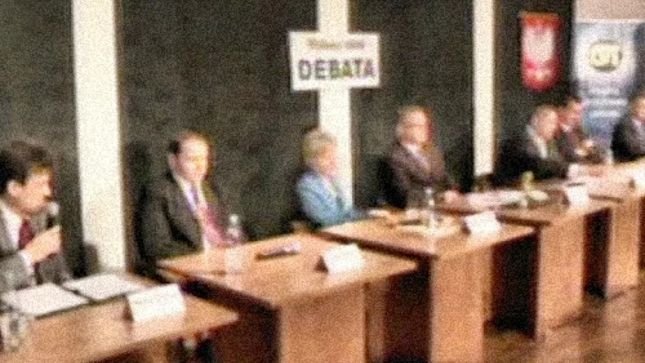 Telewizyjna debata prezydencka - zobacz relację wideo