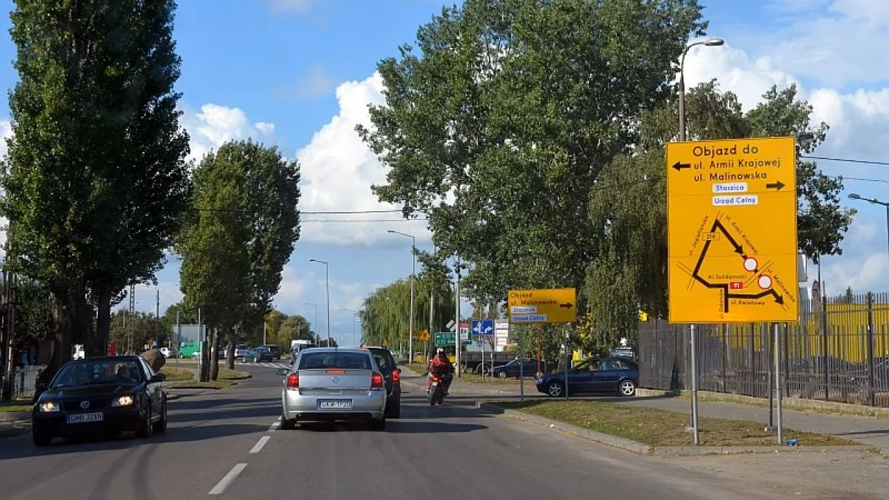 Remont DK 91. Przełożenie ruchu po popołudniowym szczycie