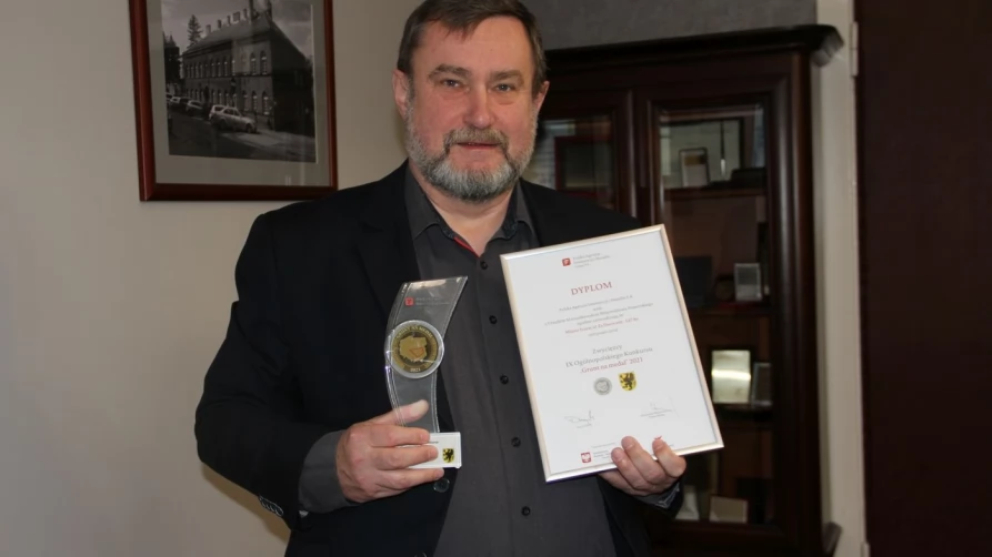 Nagrodę odebrał prezydent Tczewa