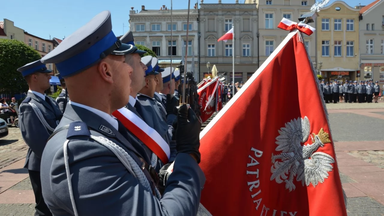 Policjanci z całego województwa świętowali w Tczewie