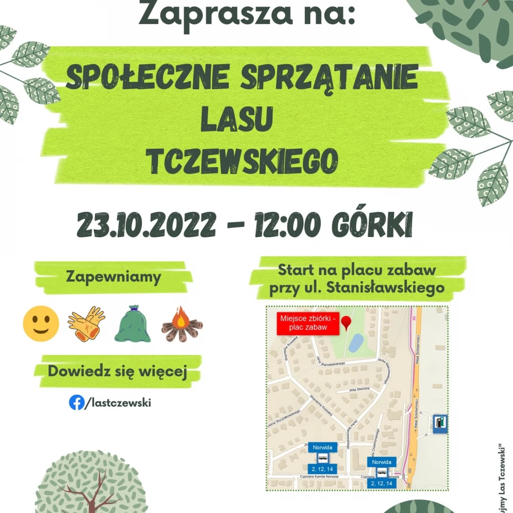 Sprzątanie "Lasu Tczewskiego"