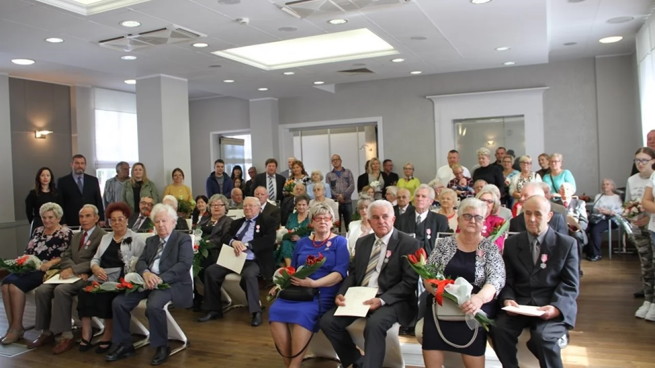 Nawet 65 lat razem! Jubilaci nagrodzeni