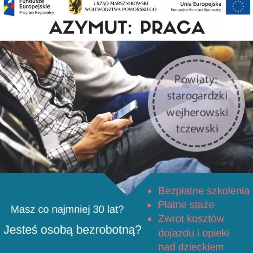 Azymut. Ruszył projekt wsparcia dla bezrobotnych
