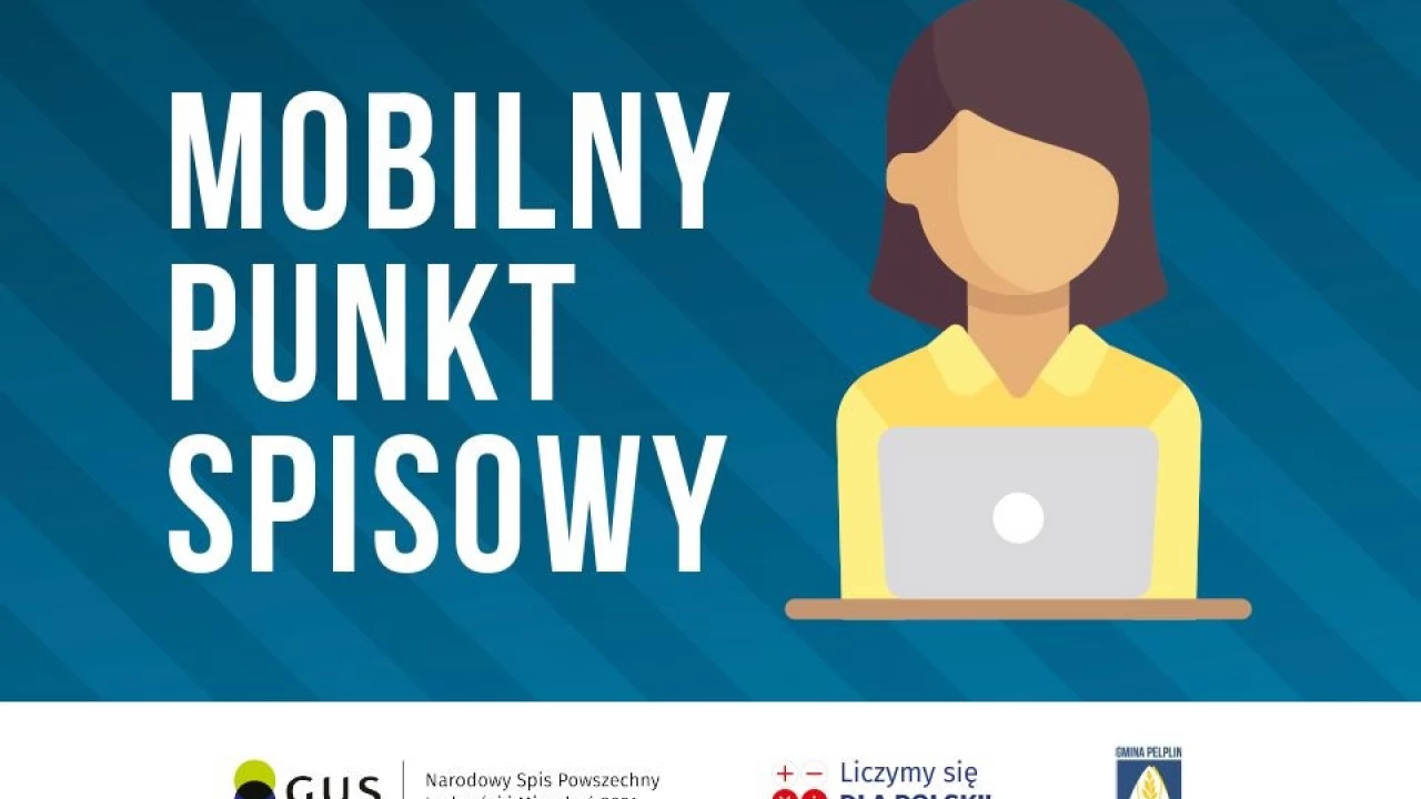Mobilny Punkt Spisowy w gminie Pelplin
