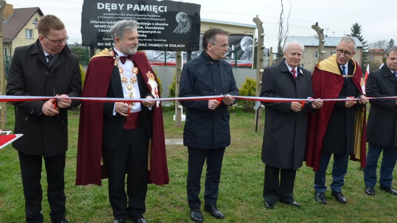 Tczewski Panteon Katyński - pierwsze uroczystości za nami