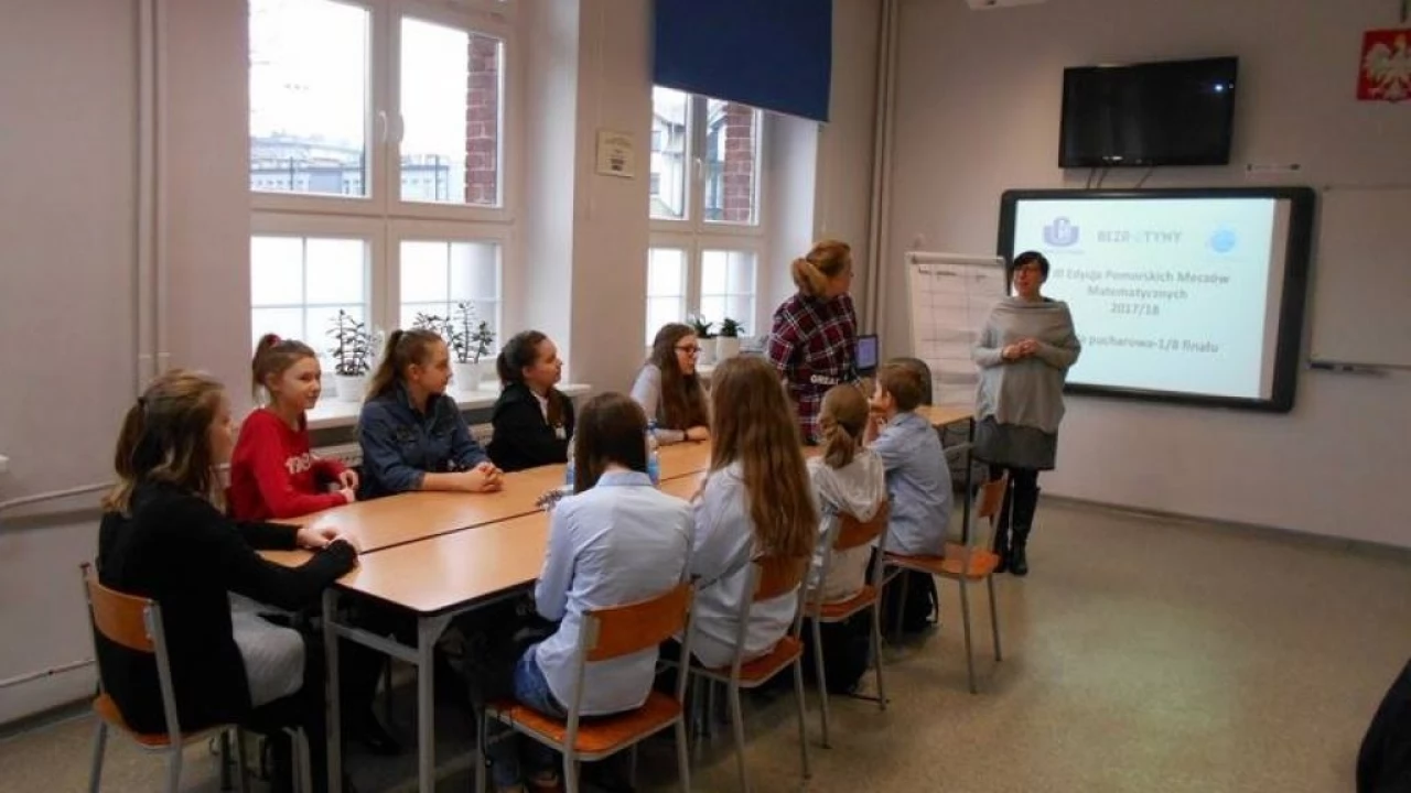 III edycja Pomorskich Meczów Matematycznych - gniewianie na wysokiej pozycji
