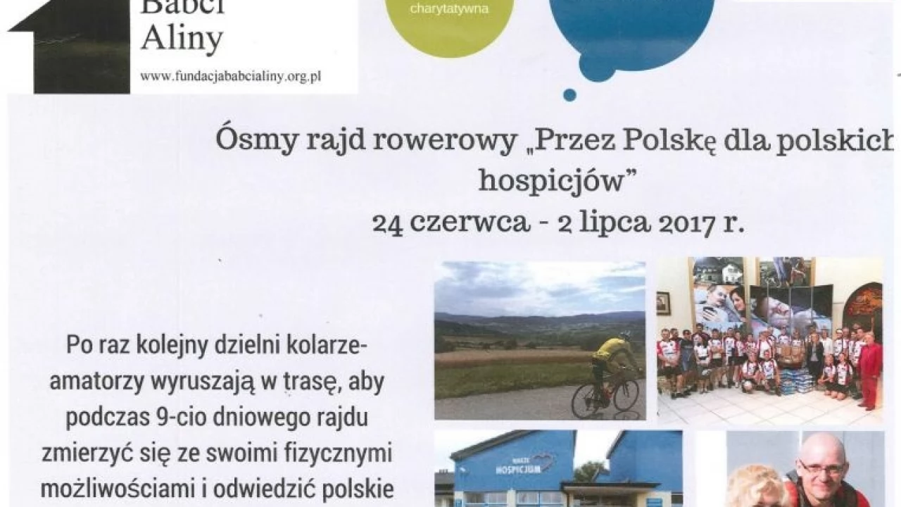 Jadą przez Polskę dla hospicjów - także dla tczewskiego