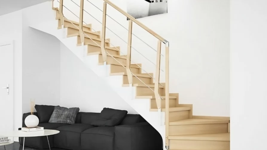 Obłożenia klasyczne z balustradą Multiblade Drewno