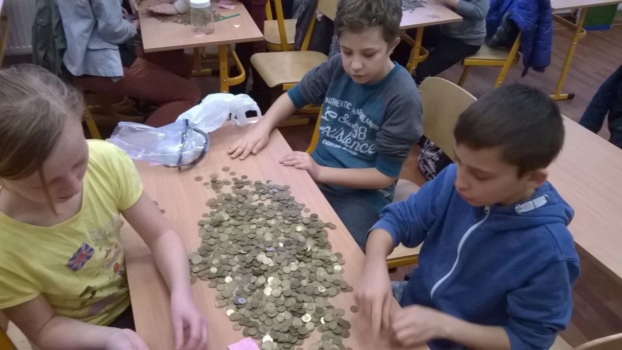 Góra Grosza policzona - zebrali 125 kg... pieniędzy