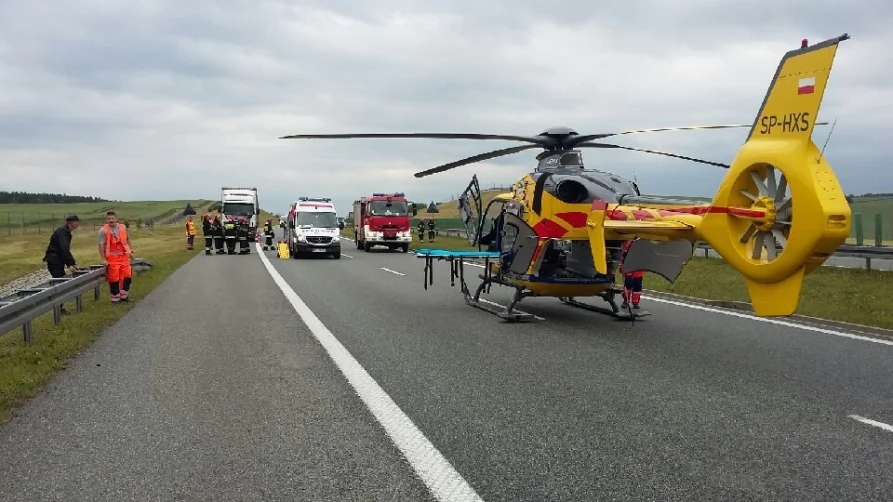 Wypadek na A1
