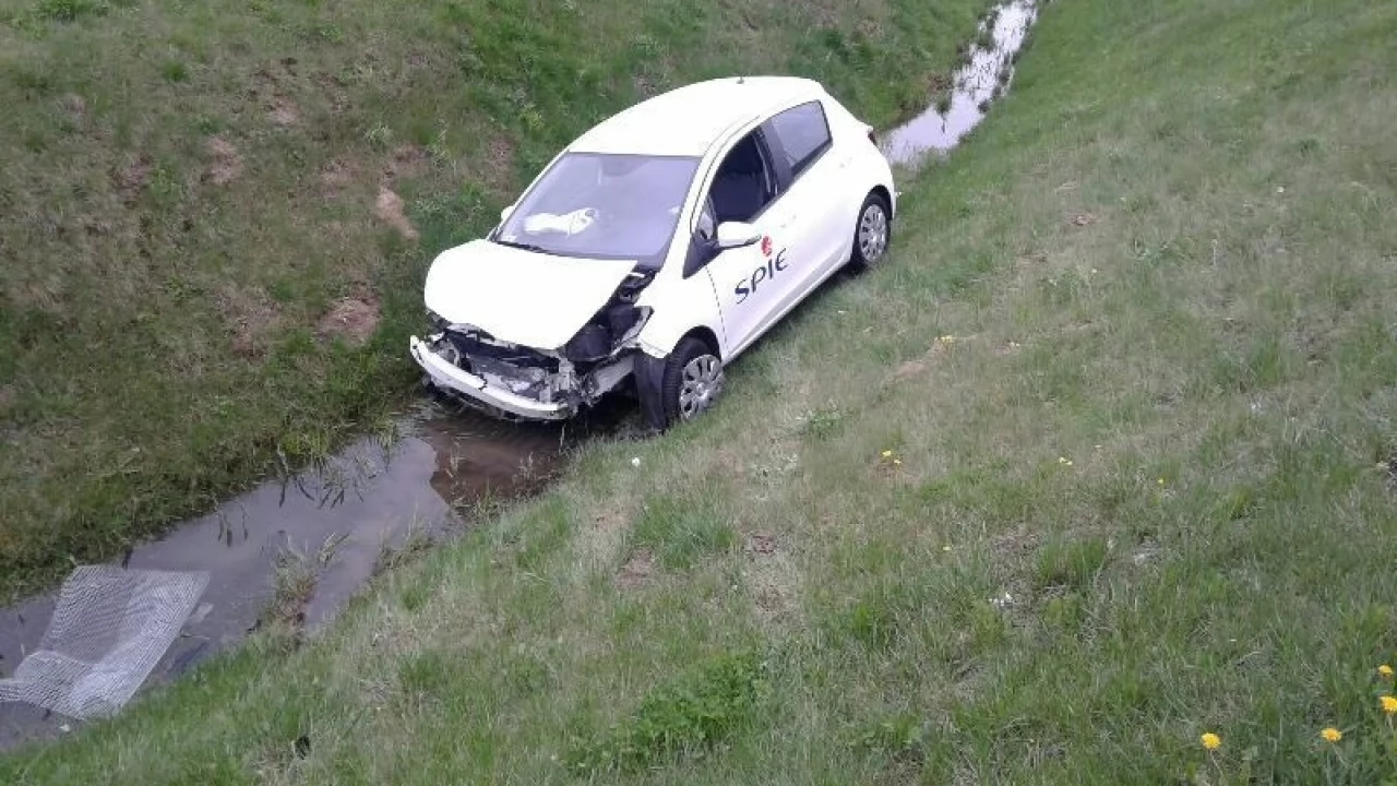 Swarożyn. Wypadek w okolicy wjazdu na A1