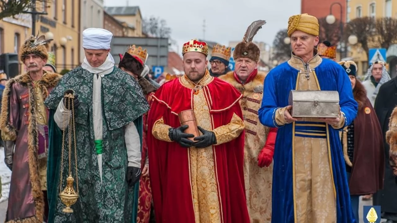 Ulicami Pelplina przeszedł Orszak Trzech Króli