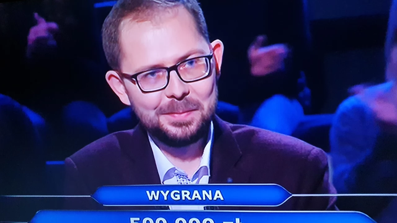 "Milionerzy". Tczewianin wygrał pół miliona złotych!