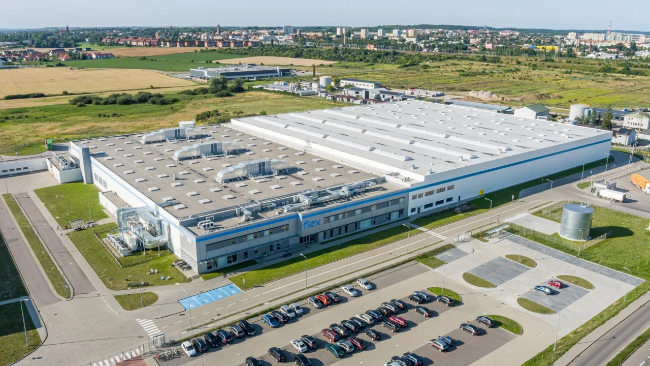 Zakończono kolejny znaczący projekt na Pomorzu - rozbudowę centrum Flex w Tczewie