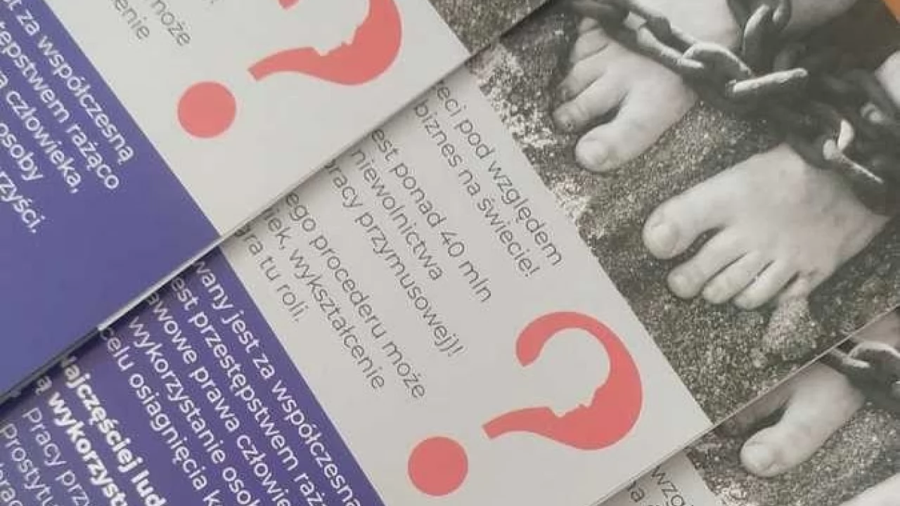 Edukowali młodzież o zagrożeniach handlu ludźmi