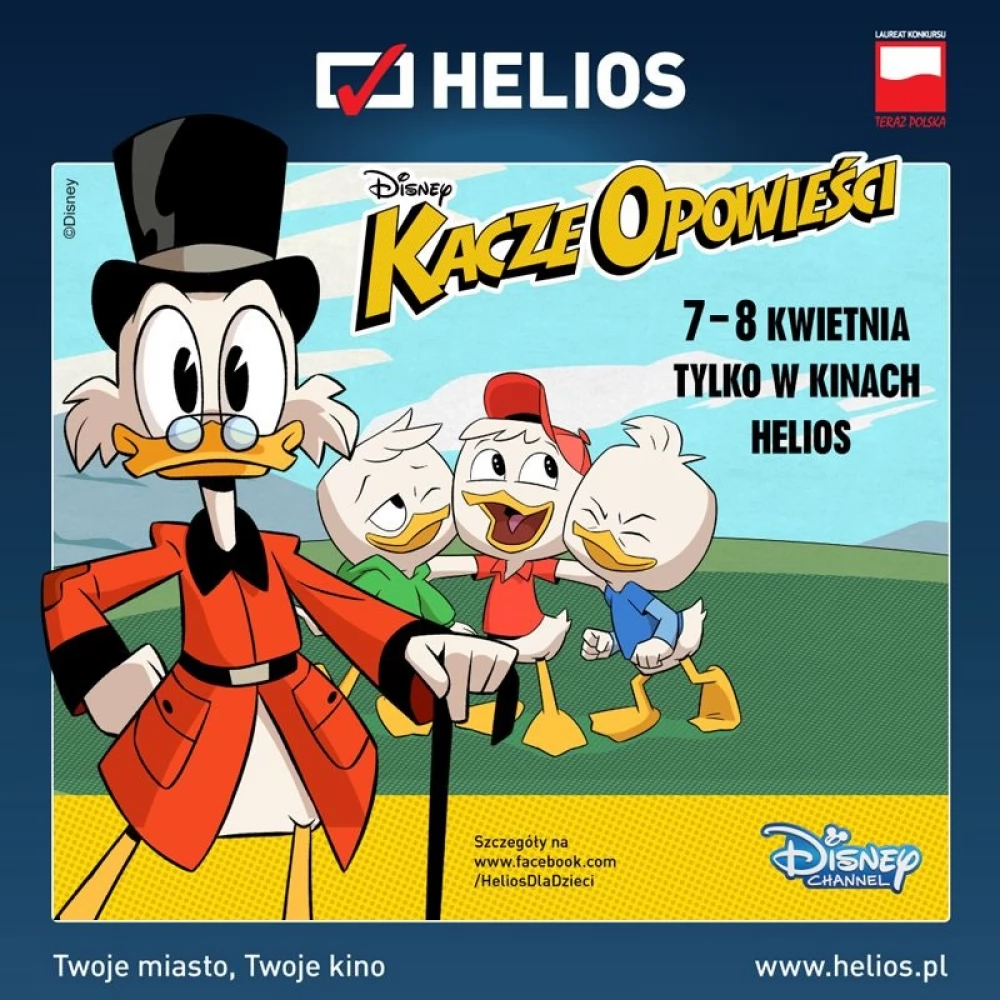 "Kacze Opowieści" tylko w kinie Helios!