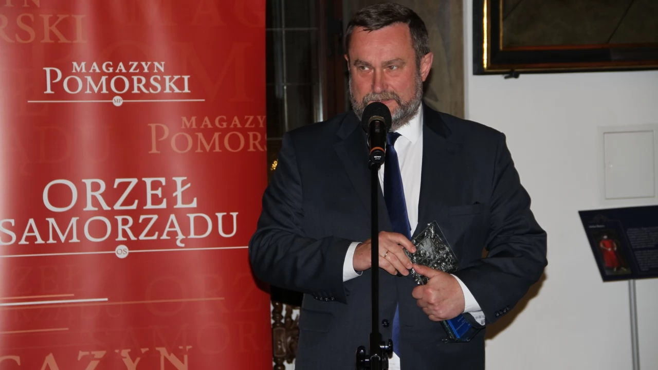 Prezydent Tczewa z "Orłem Samorządu" w kat. Najlepszy Prezydent Pomorza