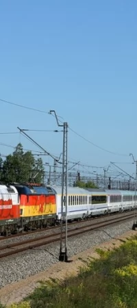Pociąg przejechał dziś przez Tczew