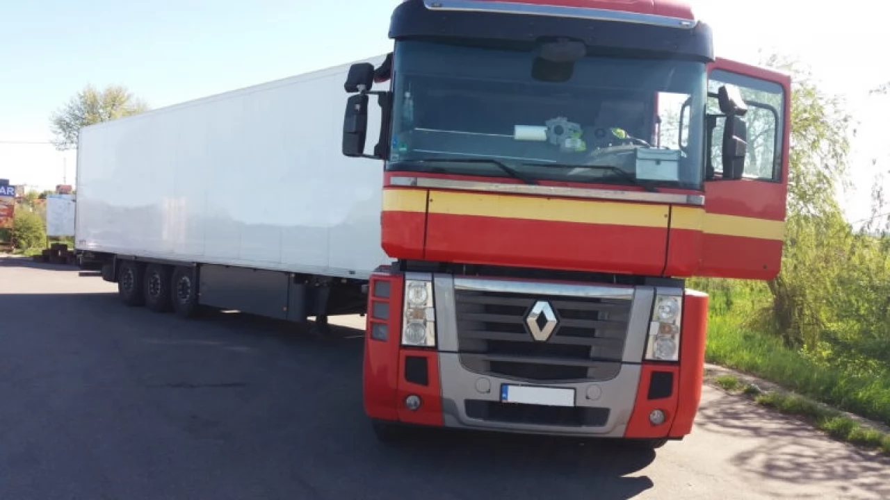 Podróżował z cudzą kartą w tachografie