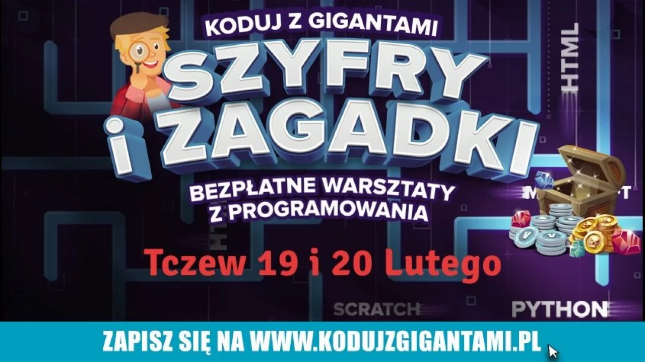 Koduj z Gigantami - szyfry i zagadki