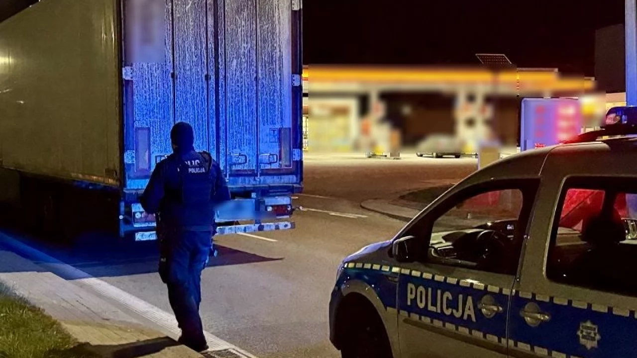 Pościg za ukradzioną ciężarówką! Sceny jak z filmu akcji [WIDEO]