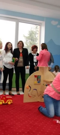 Żłobek przeznaczony jest dla 35 dzieci od 20 tygodnia do 3. roku życia
