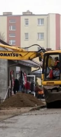 Trwa budowa targowiska w Pelplinie
