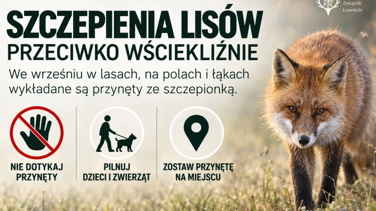 Szczepionki dla lisów w lasach. Nie dotykajmy przynęt