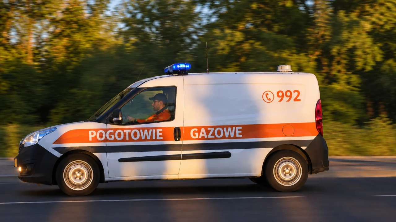 Akcja przewonienia gazu