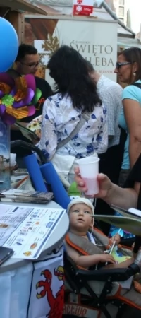 Stoisko działało przy ul. Tkackiej
