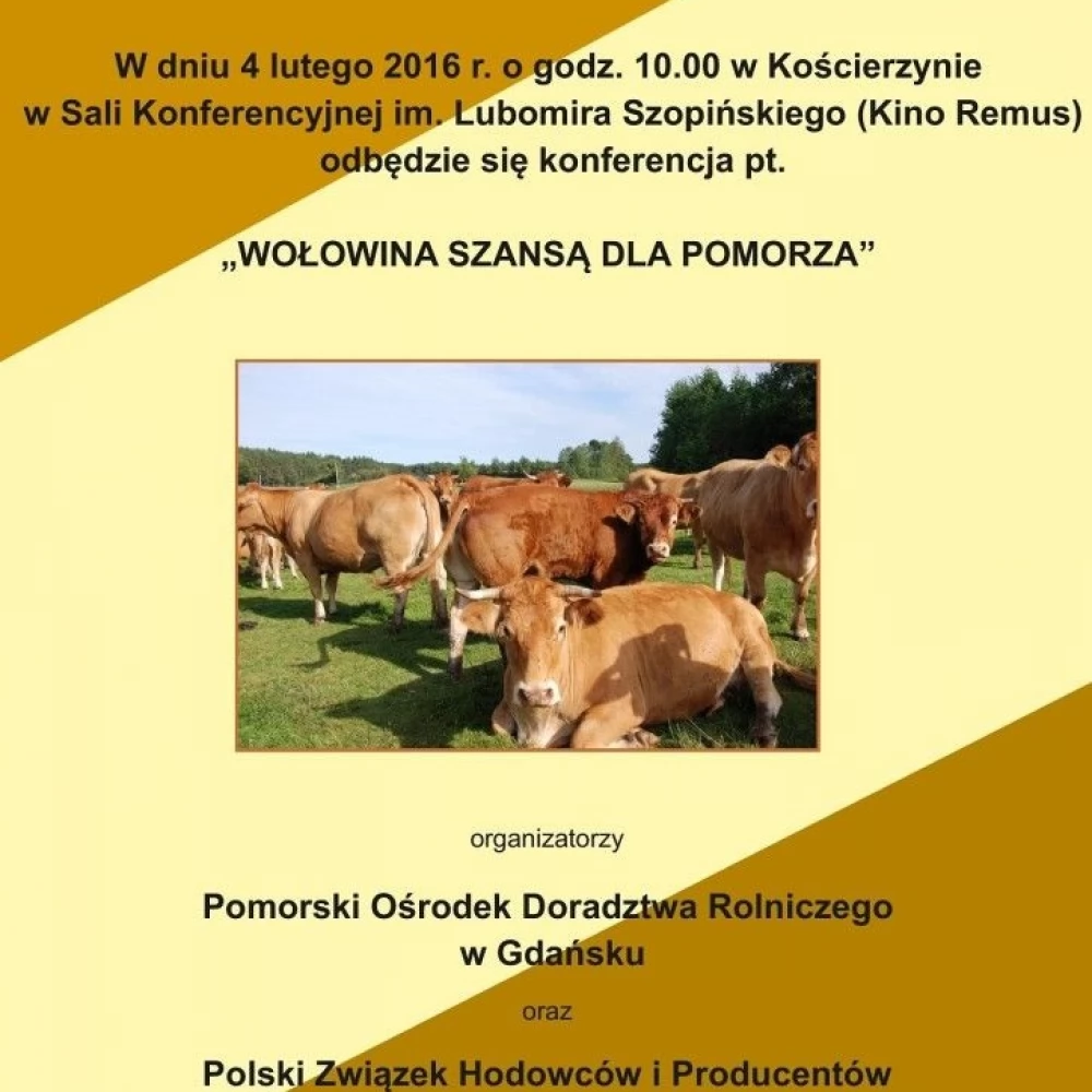 Wołowina może być szansą dla rolników z Pomorza?
