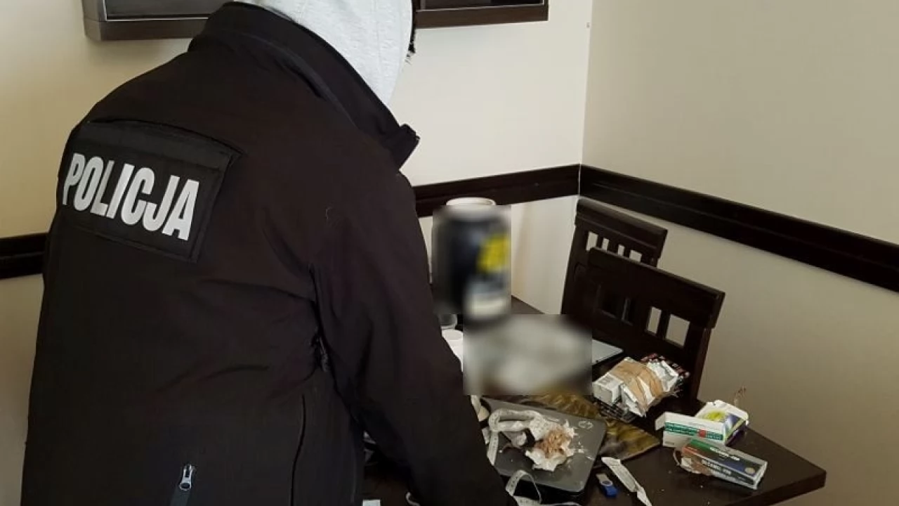 31-latek odpowie za posiadanie znacznej ilości narkotyków