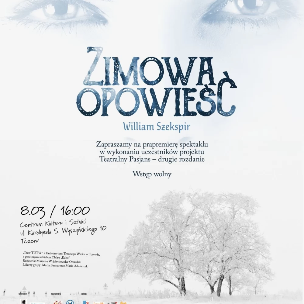 Nowy spektakl TUTW. W Tczewie premiera, później deski Teatru Szekspirowskiego