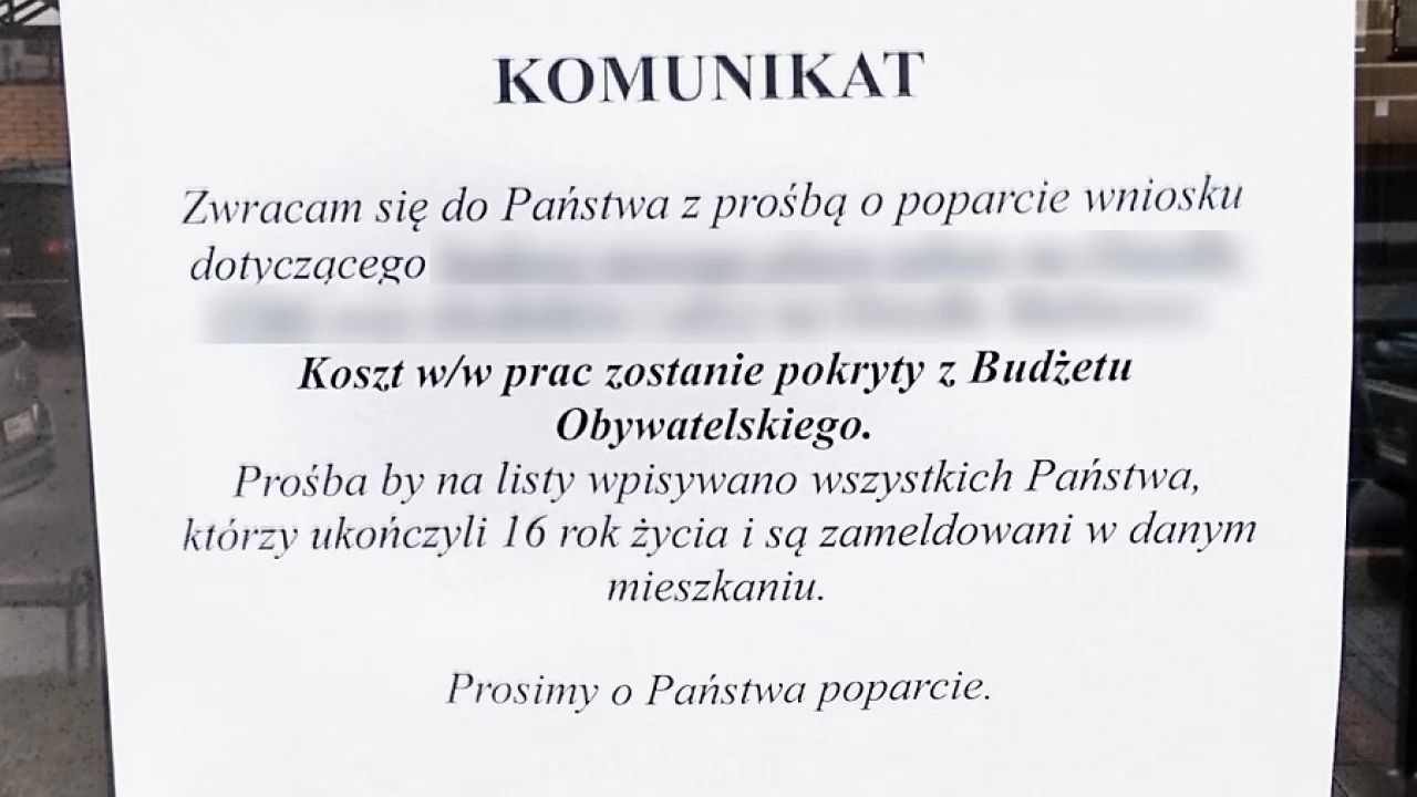 "Proszę o głos!" Budżet obywatelski, zaangażowanie mieszkańców i głos z ambony [aktualizacja]