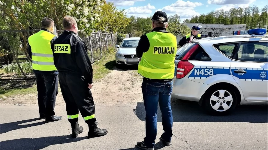 Policja ustalała okoliczności wypadku