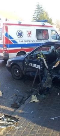 Wypadek w Pelplinie