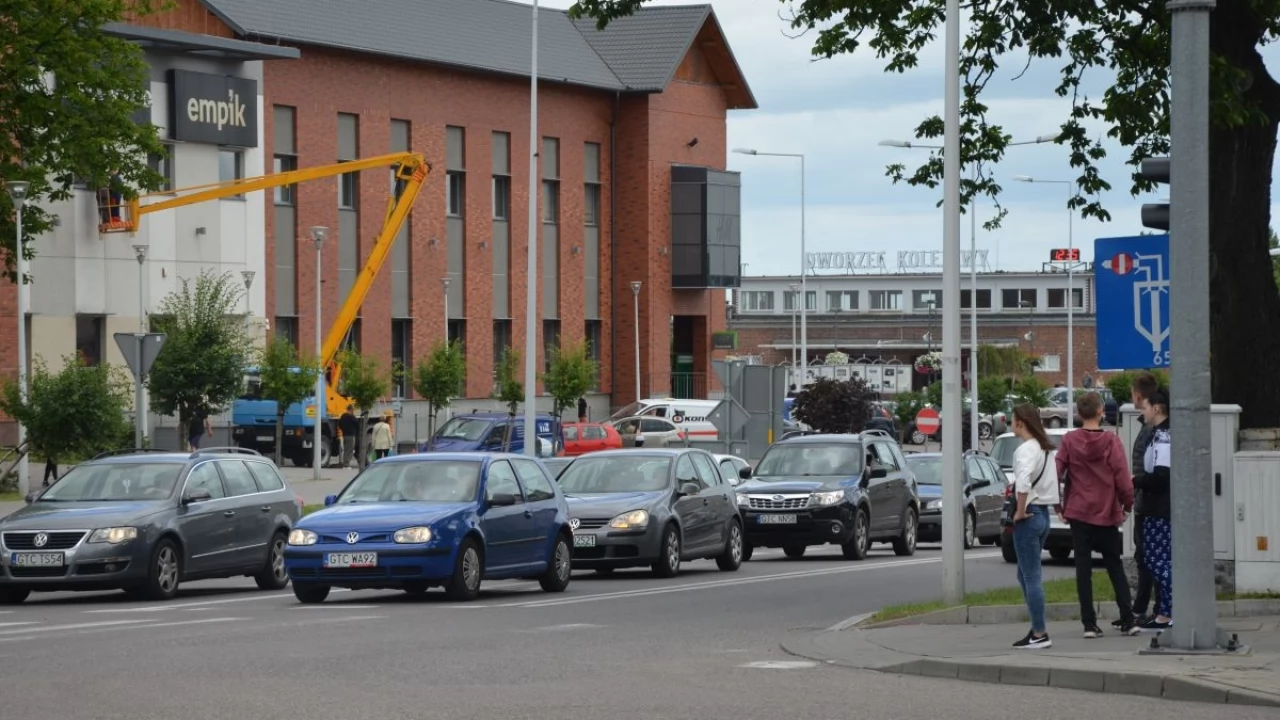 Remont Gdańskiej. Kierowcy czekają na zmianę cyklu świateł