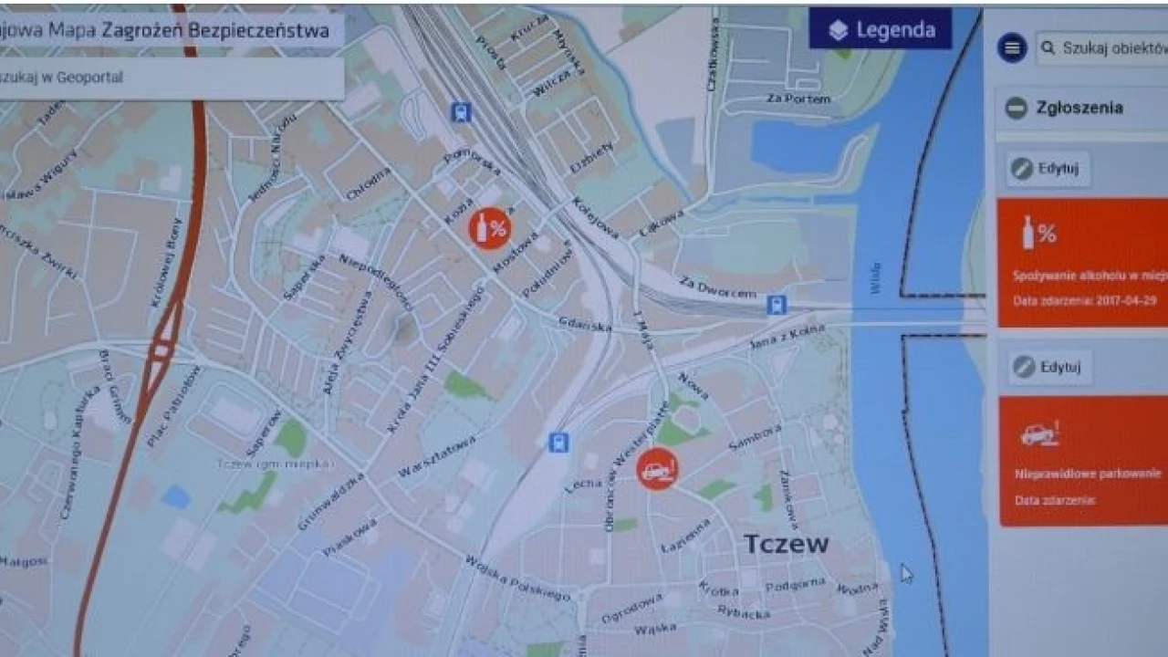 Prawie tysiąc zgłoszeń na Krajowej Mapie Zagrożeń Bezpieczeństwa