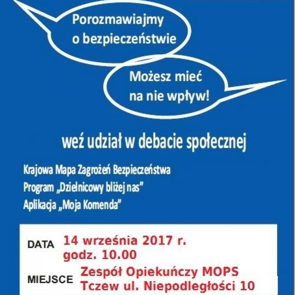 Policjanci zapraszają na debatę społeczną dotyczącą "cyberzagrożeń"