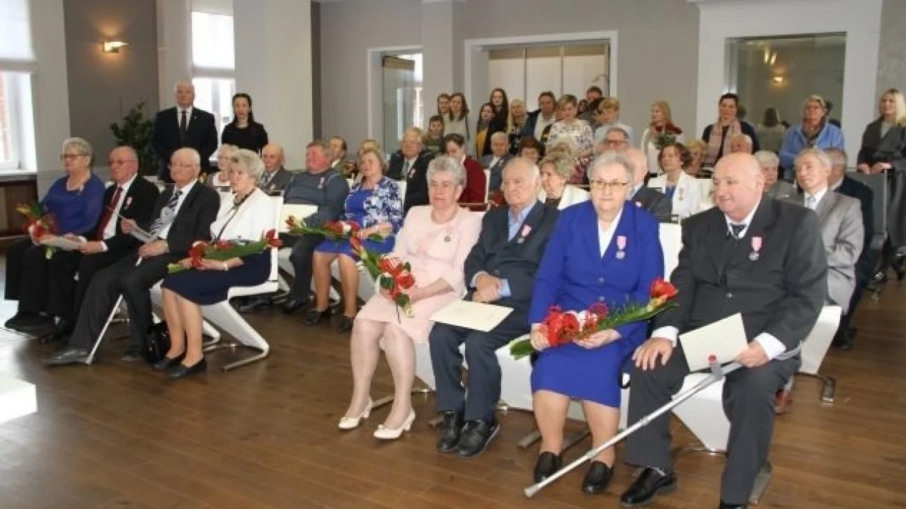 Nawet 65 lat razem! Jubilaci nagrodzeni